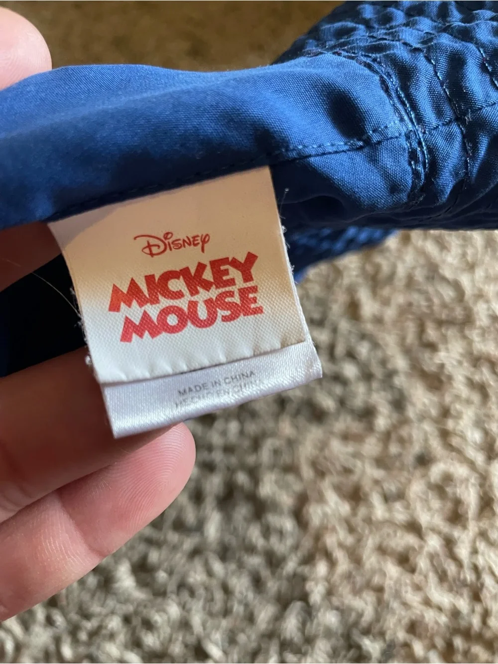 Mickey Mouse Disney Boys Reversible Hat